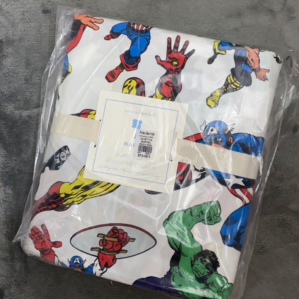 Marvel duvet cover- Pottery Barn